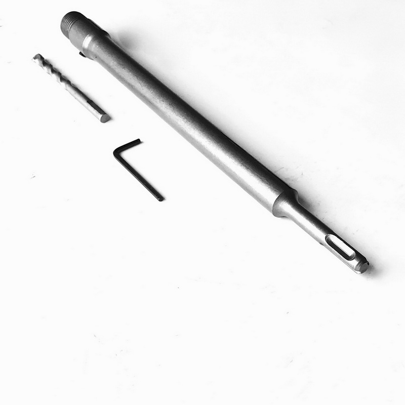 Earthing Grounding Rod - 1PC 330-350mm length M22 to SDS