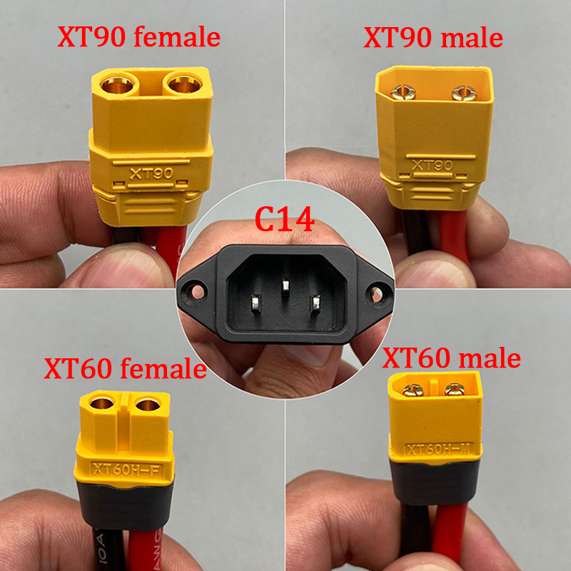 XT60/XT90 Male Female Plug to  - огляд і ціна Renewable Energy Infrastructure